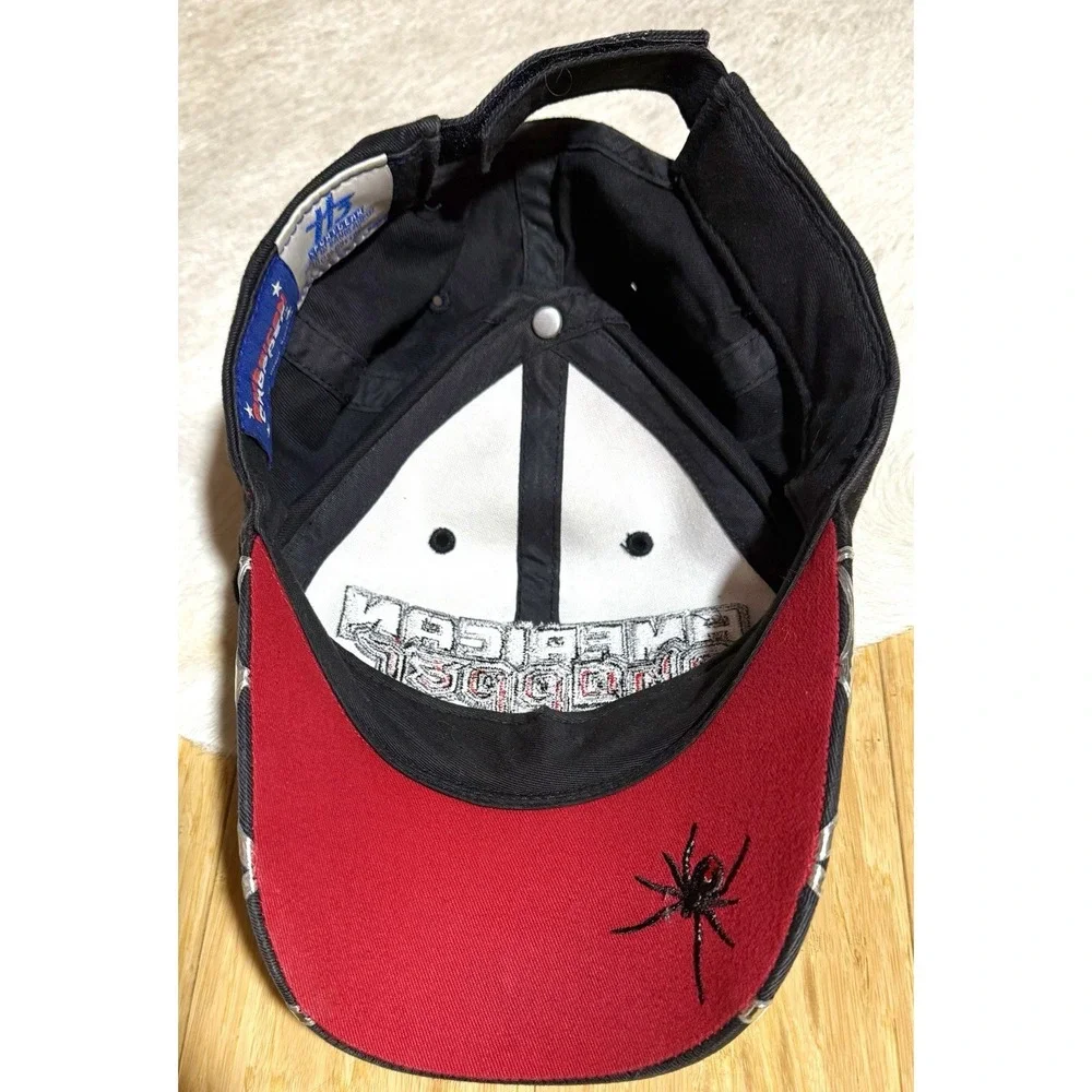 American Chopper‎ Baseball Hat Cap Black Widow Adjustable Strap 2003